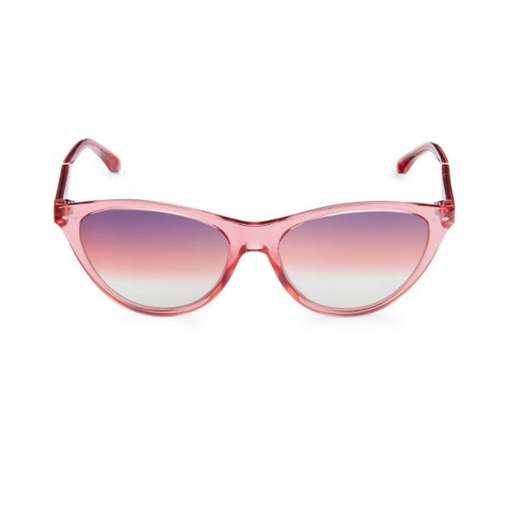 ISABEL MARANT ACETATE CAT-EYE SUNGLASSES IN PINK/PURPLE - Picture 4 of 9